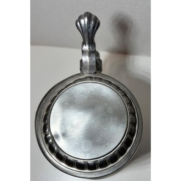 Vintage German Glass Beer Stein With Lid & Bavaria Coat Of Arms Design - Picture 7 of 10